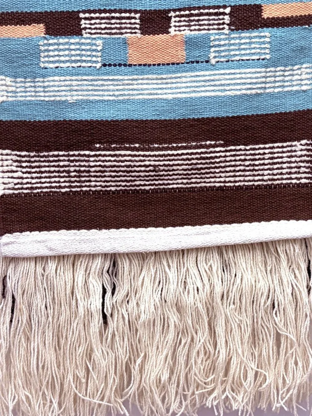 NWOT Handmade One-of-a-Kind Woven Wall Hanging Boho Textile Art